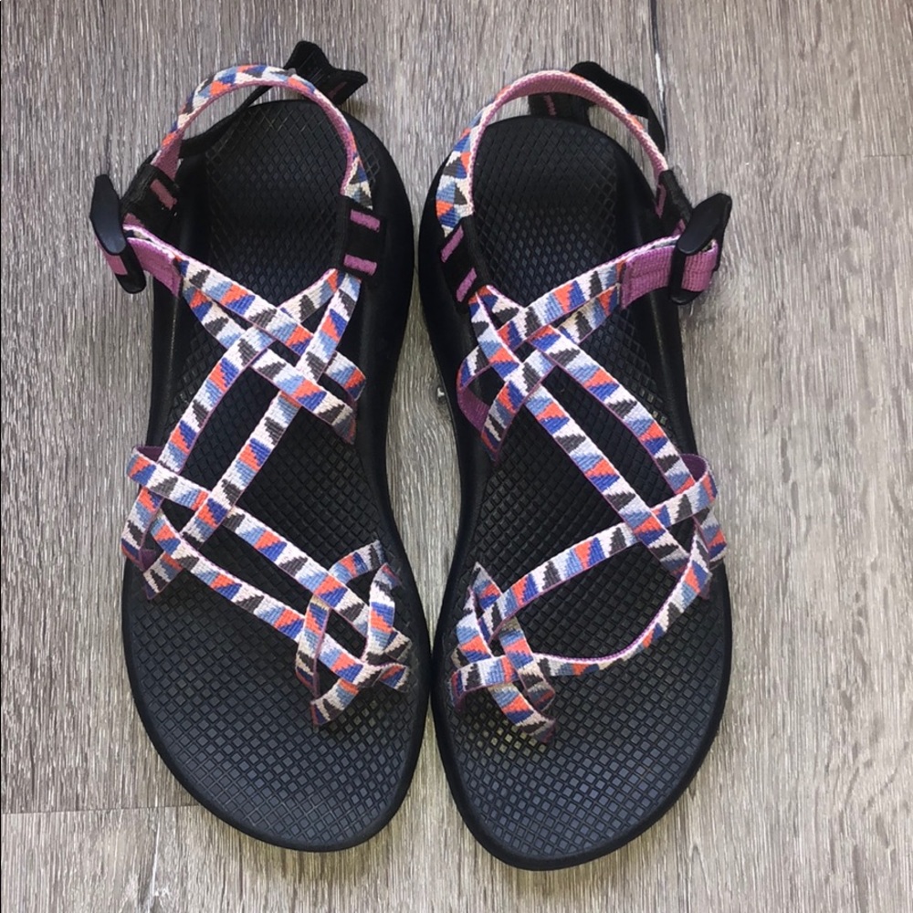 Camper Purple Size 9 Double Strap Chaco - Picture 1 of 5